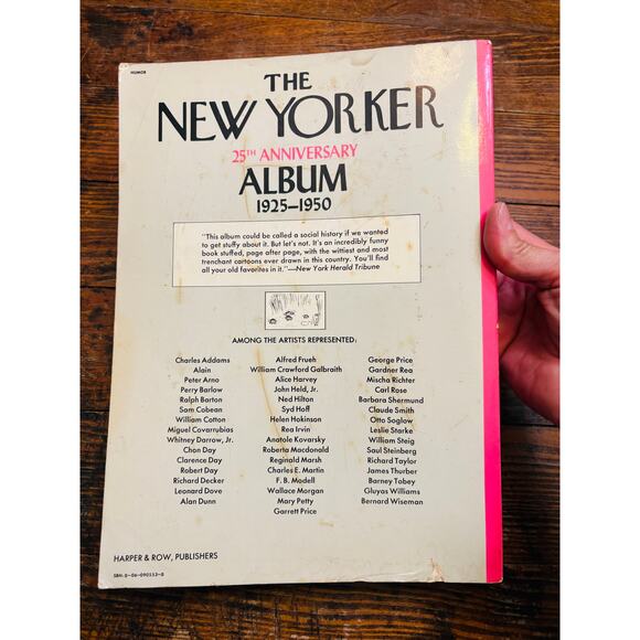 New Yorker Twenty-Fifth Anniversary Album, 1925-1950. Reprint of the 1951 Ed# - Picture 2 of 9